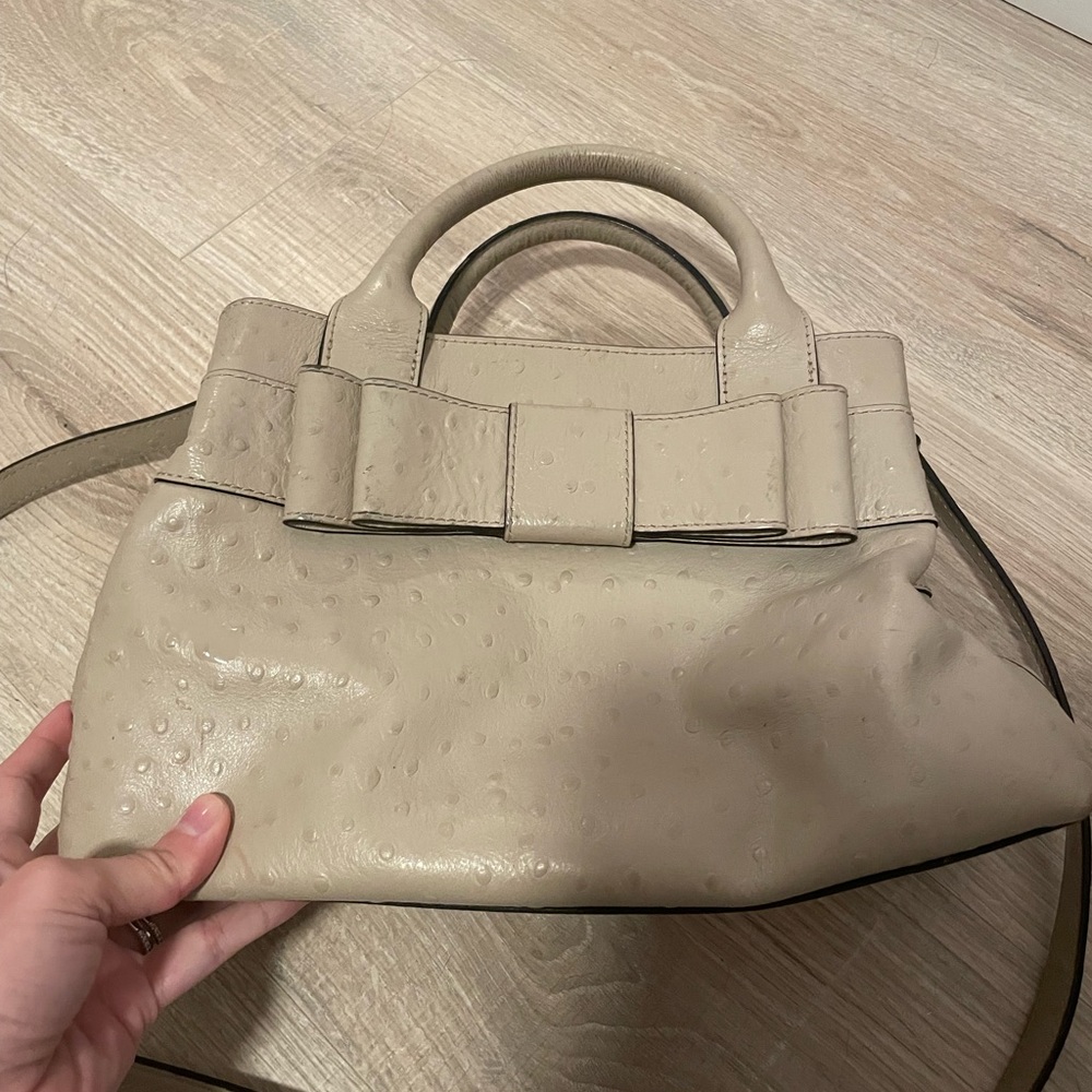 Kate Spade Ostrich purse and wallet set